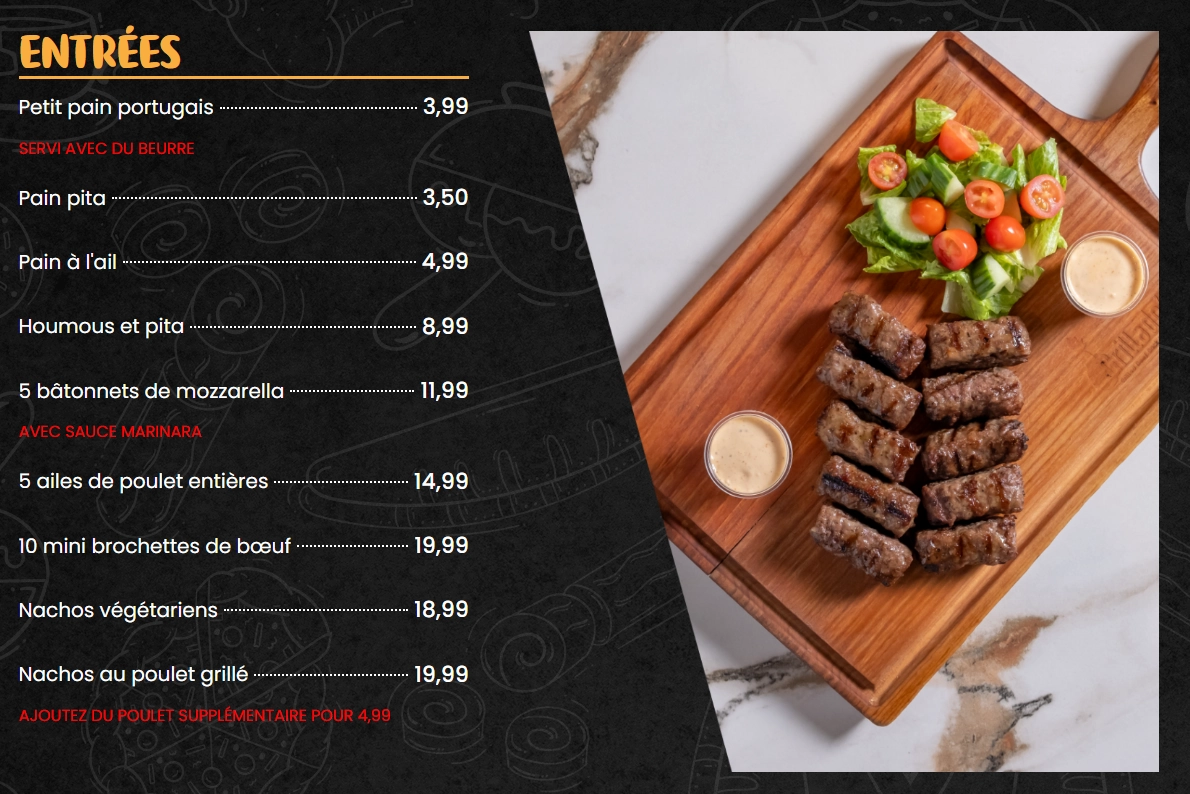 Grillados menu item 1